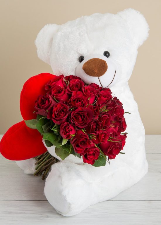 Bear and Savana Roses
