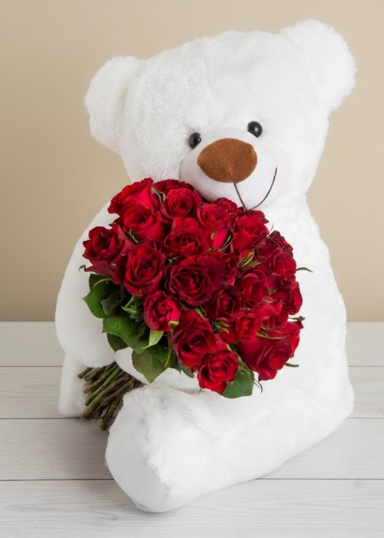 Bear and Savana Roses