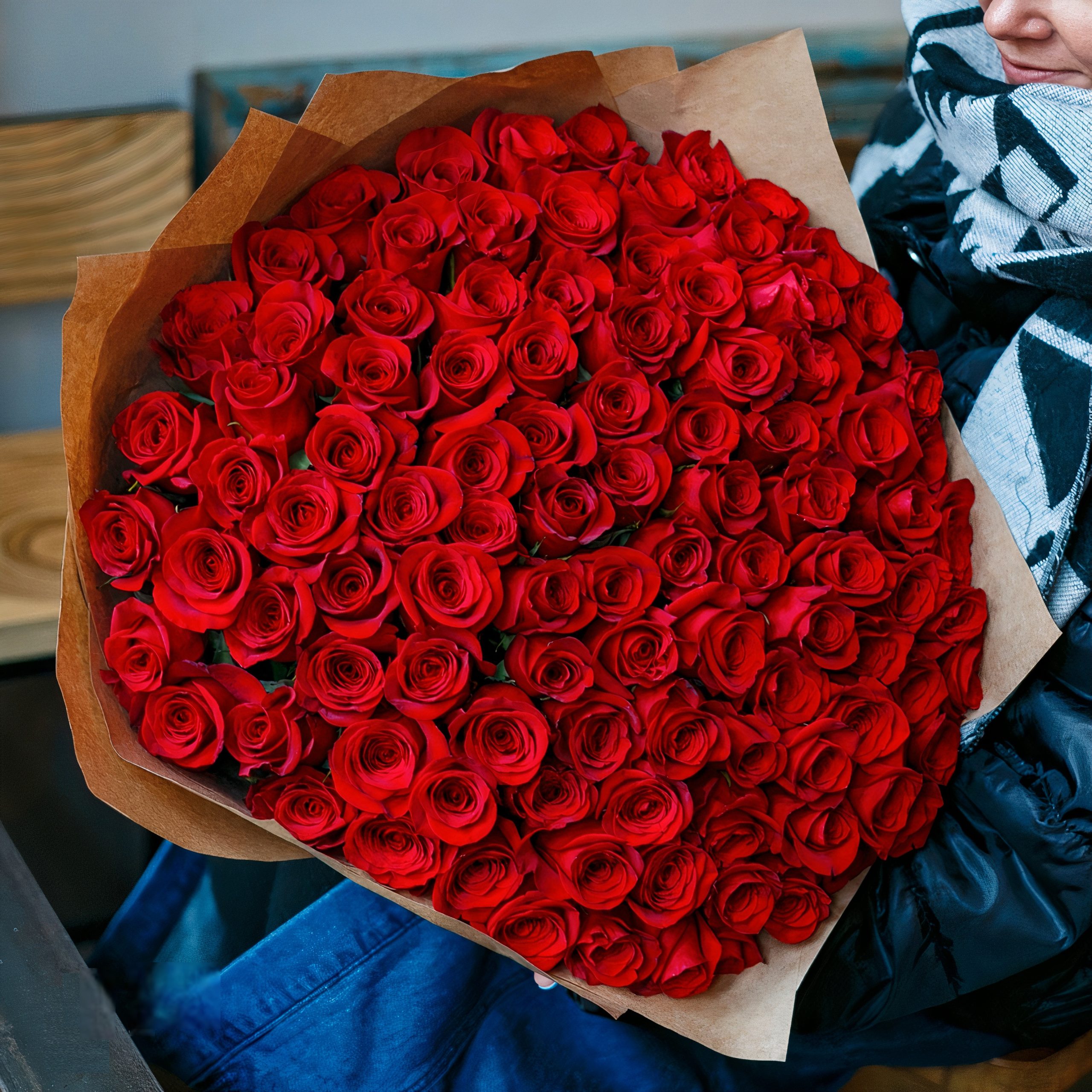 101 Vip Red Roses