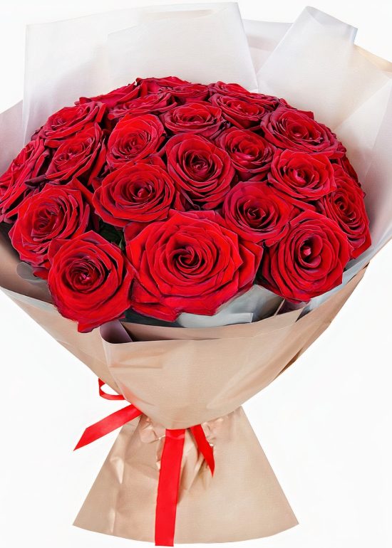 Passionate Rose Embrace