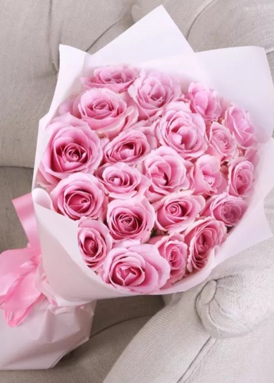21 Pink Roses