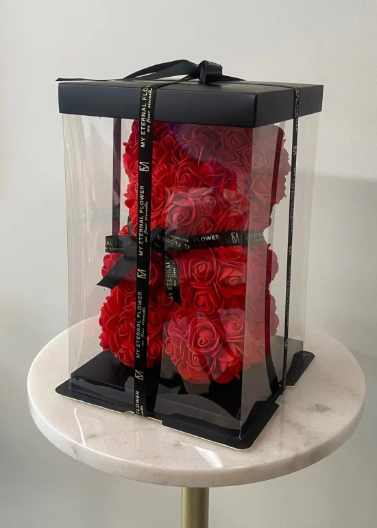 Mini Luxury Rose Teddy Bear