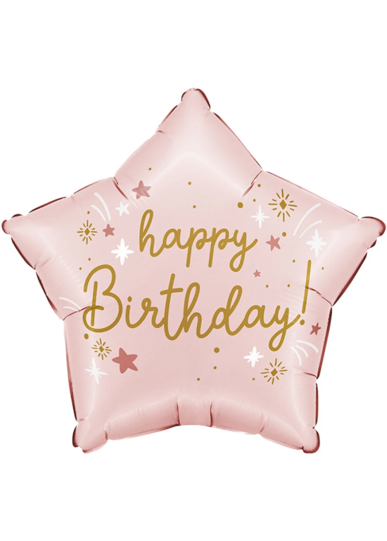 Happy Birthday Ballon w Hellium