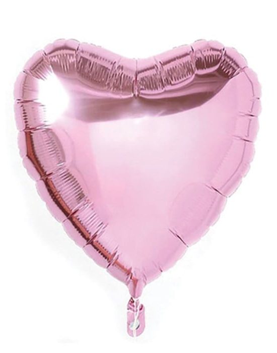 4x Pink Heart w Hellium