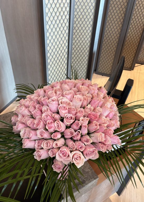 151 Pink Roses Flower Delivery Istanbul Pink Roses Delivery Istanbul