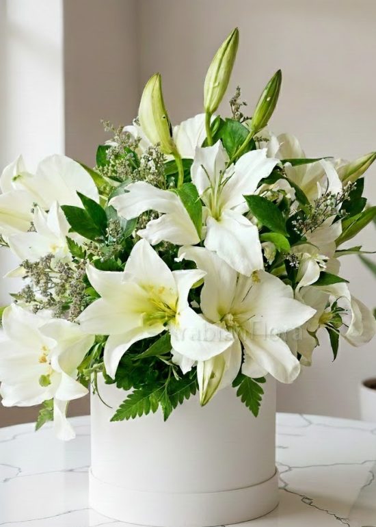 White Lily Box