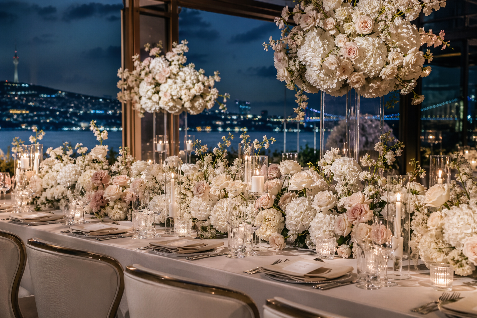 Luxury event flowers in Istanbul