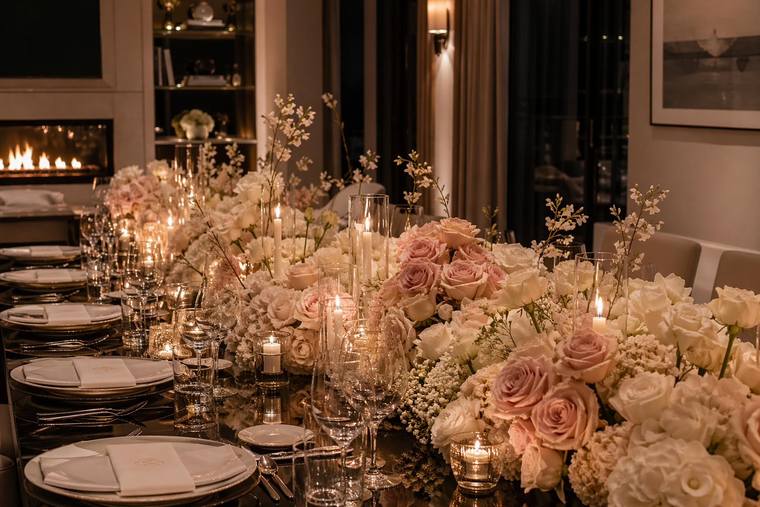 Premium event floral arrangements