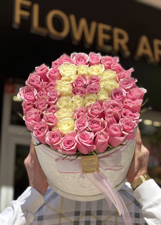 Pink Rose Letter Box