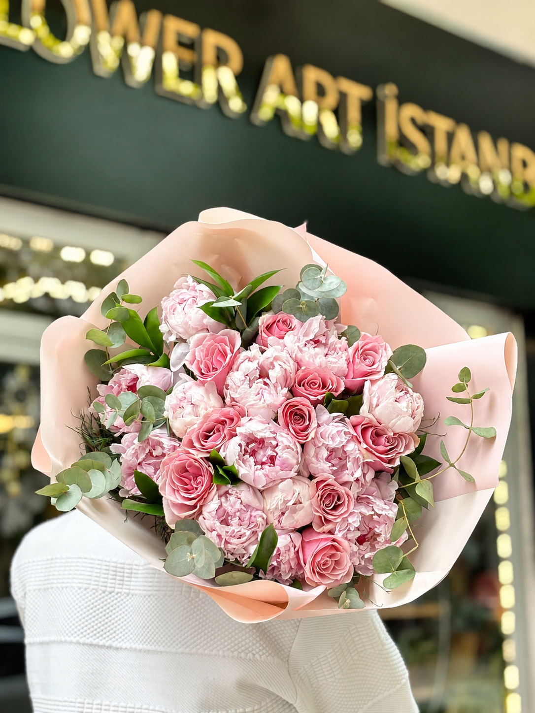 Blush Peony & Rose Bouque Blush Peony & Rose Bouque