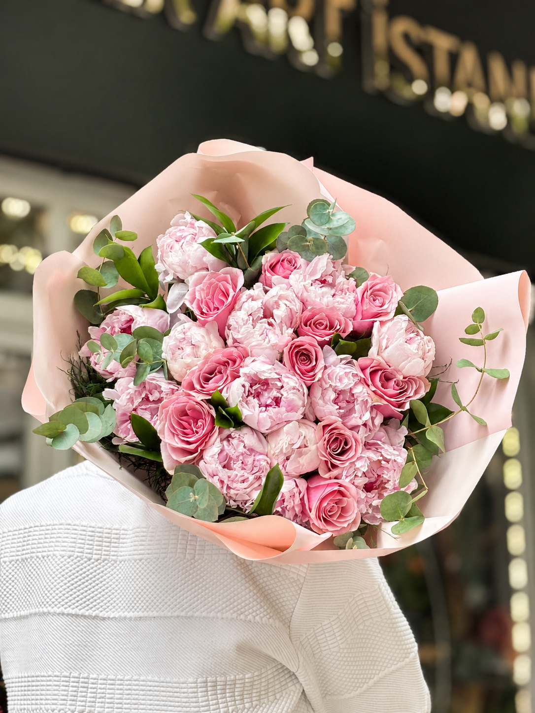 Blush Peony & Rose Bouque Blush Peony & Rose Bouque