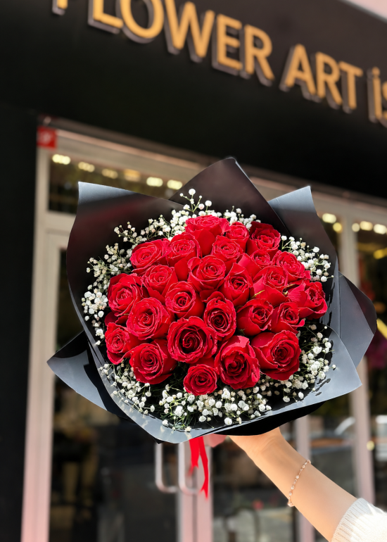 25 Red Roses