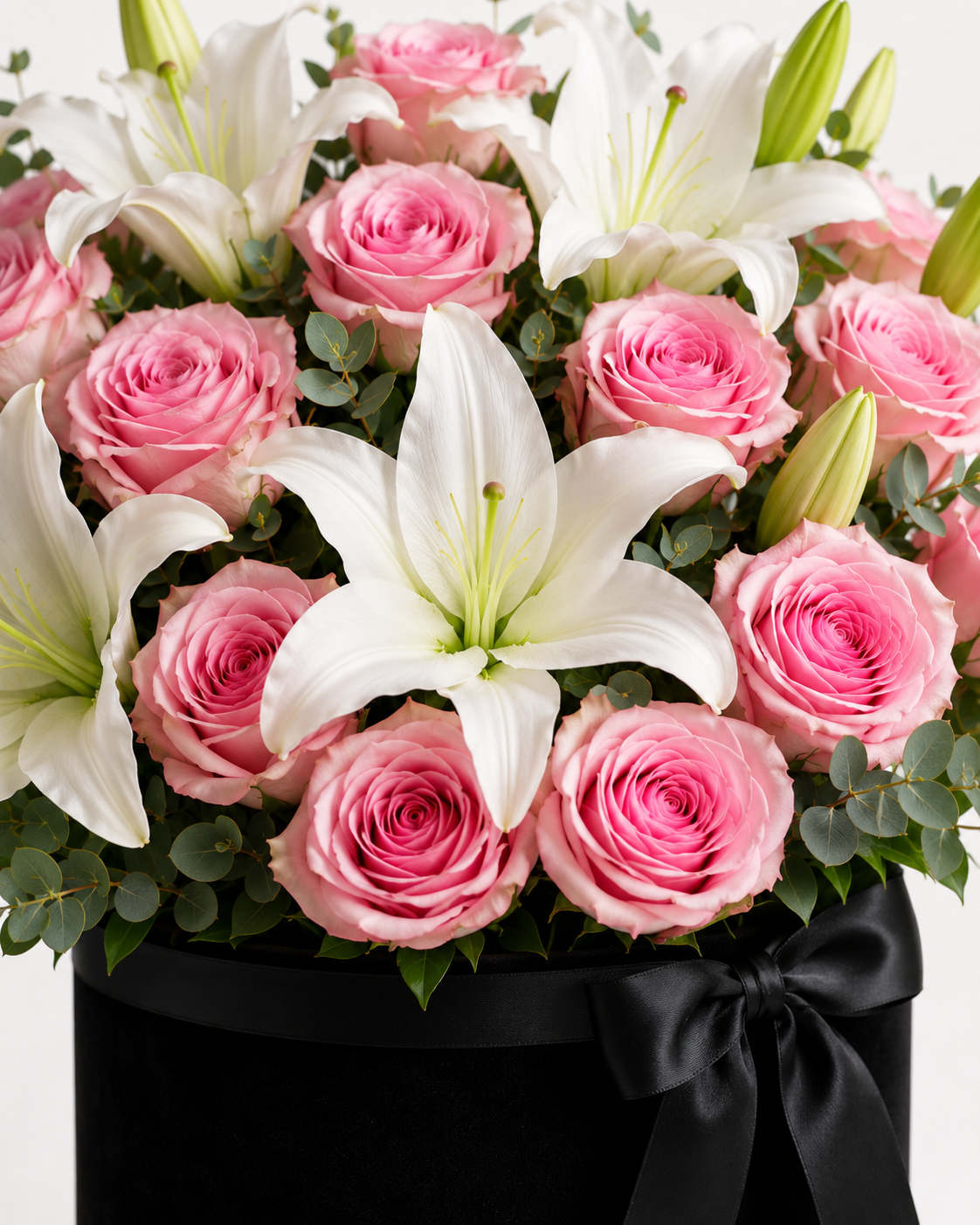 Blush Lily Velvet Box Blush Lily Velvet Box